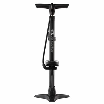 Floor Pumps Gem Floor Pump - Stamped Base - Black