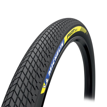 Pneu BMX PILOT SX, Rigide, Tringle, Noir