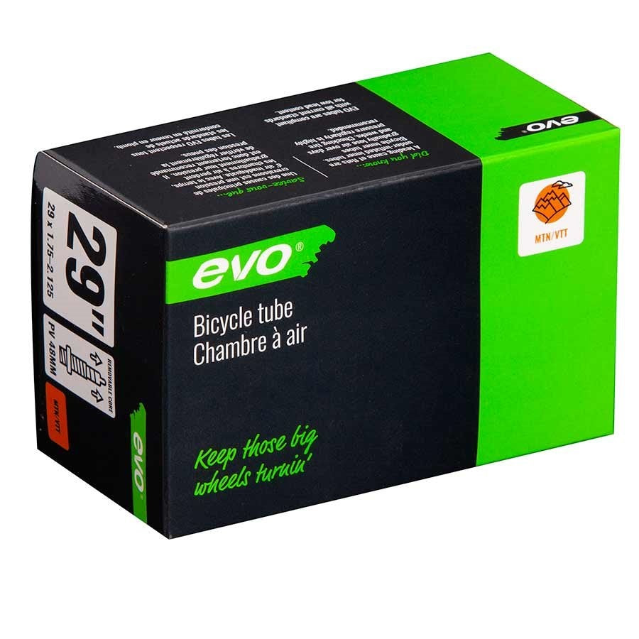 EVO, Presta, Tube, Length: 48mm, 29'', 1.75-2.125