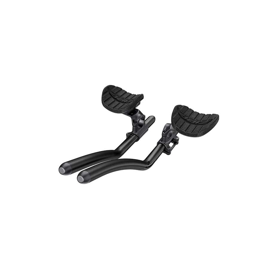 Extensions Aero Vuka Clip Alumina, Fixation sous le guidon, Avec Extensions Evo 110