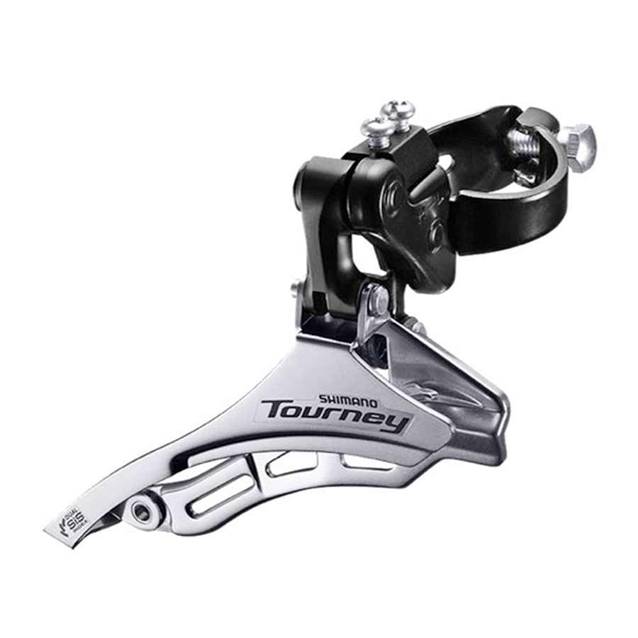 Dérailleur avant, 6/7 vitesses, Tourney FD-TY300,  Down Swing, Top Pull, 31.8mm