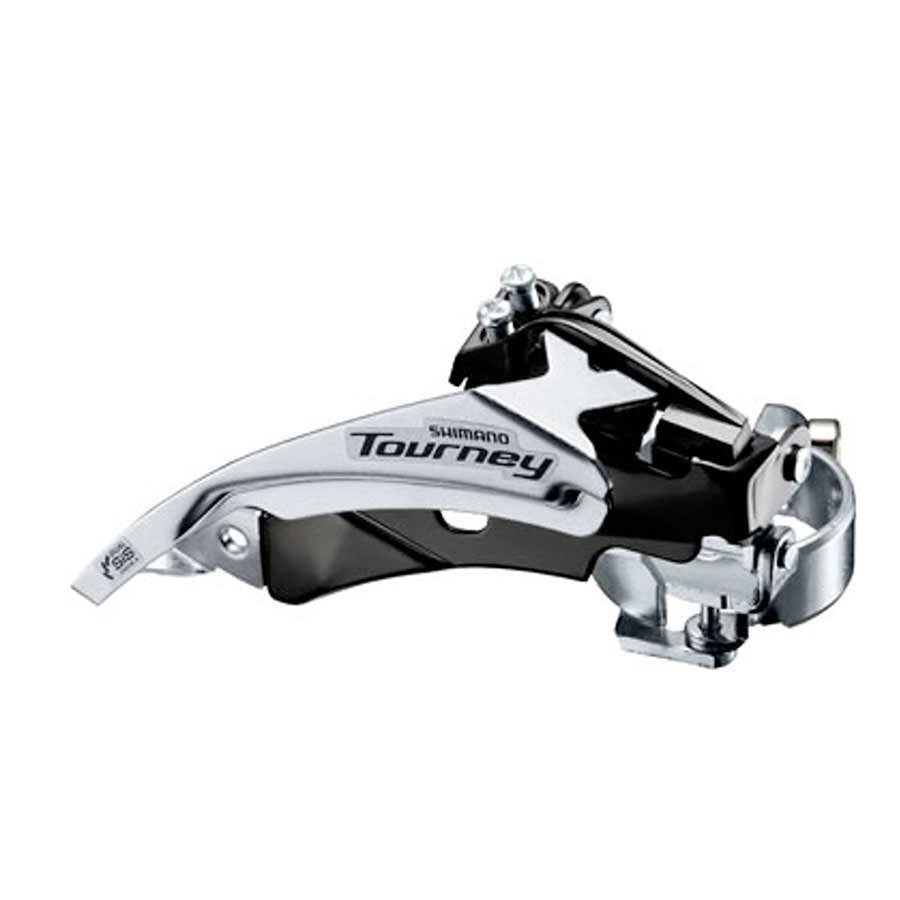 Tourney FDTY500 / TY510, Derailleur avant, 6/7vit., Top Swing, dual Pull, Low, 34.9/31.8/28.6mm