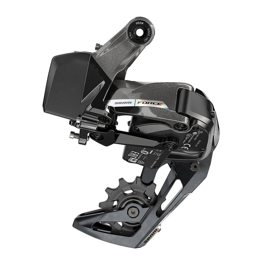 Dérailleur arrière route, Vitesses: 12, Force XPLR AXS D2, Noir