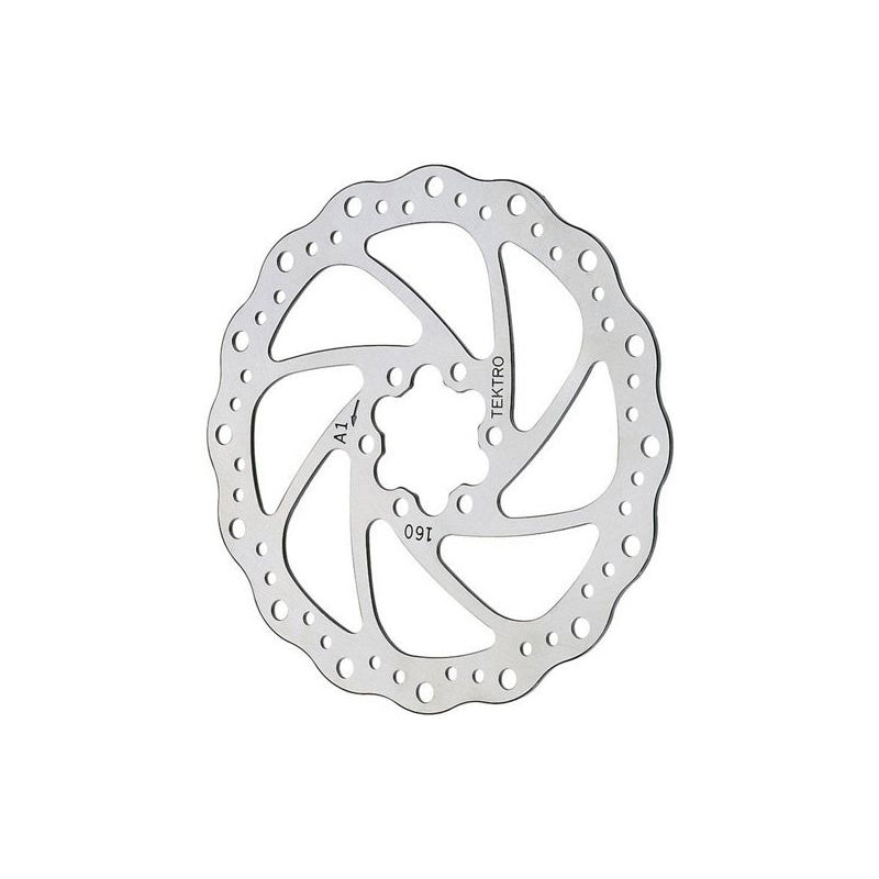 DISQUE TEKTRO 140MM, 6 BOULONS, STAINLESS