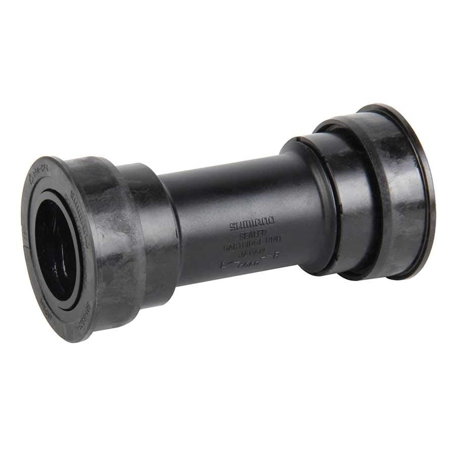 Boitier de pédalier, SMBB9241B, SM-BB92-41B, Press-fit, Boîtier: 86.5mm, Dia.: 41mm, Axe: 24mm, Acier, Argent