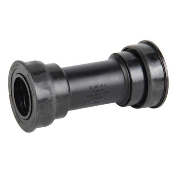 Boitier de pédalier, SMBB9241B, SM-BB92-41B, Press-fit, Boîtier: 86.5mm, Dia.: 41mm, Axe: 24mm, Acier, Argent