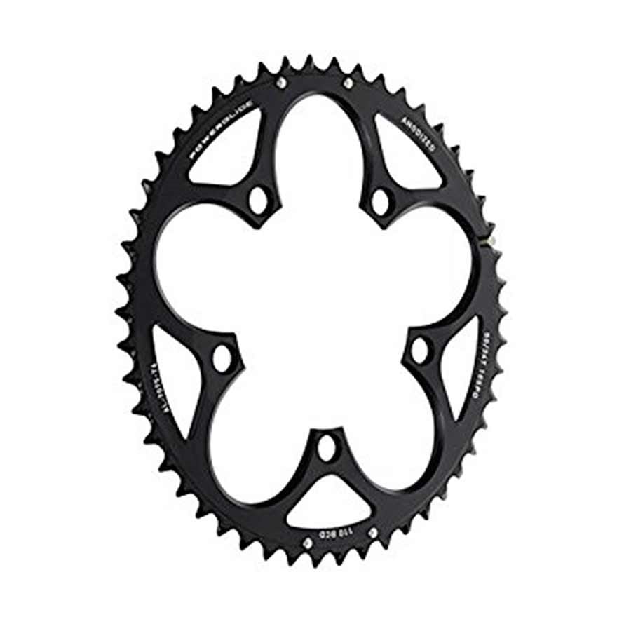 Truvativ, 50T, 10 sp, BCD 110mm, 5-Blt, uter Chainring, Fr 36/50, Steel, Black, 11.6215.036.000