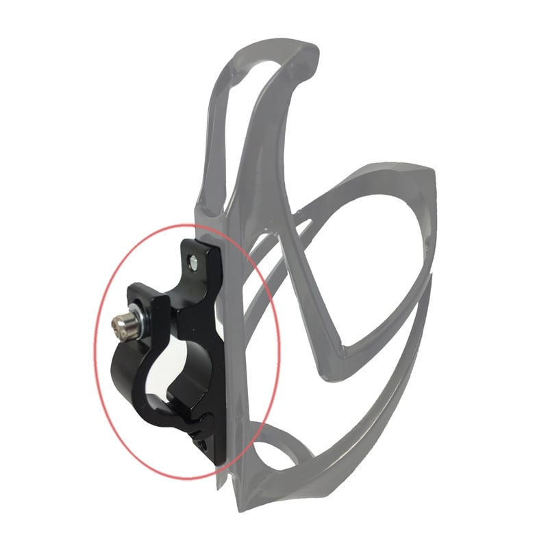 COLLET POUR PORTE-BIDON AU GUIDON, NOIR ALL.