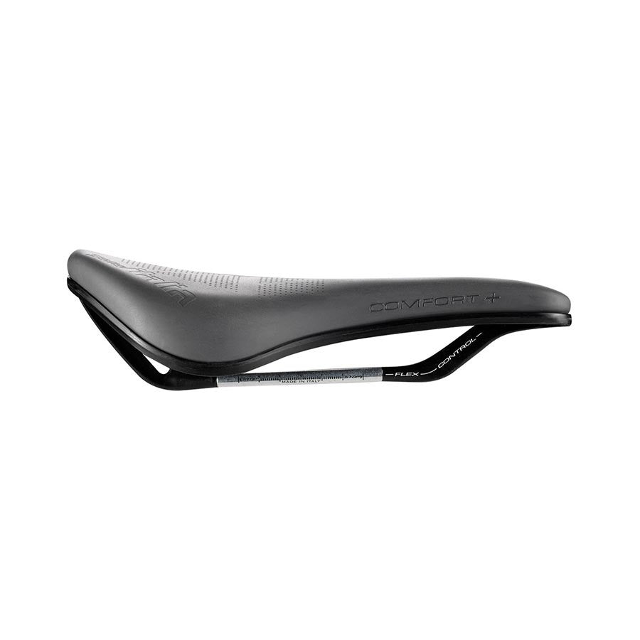 Selle, Model X Green Comfort Superflow, Selle, 245 x 145mm, Homme, 440g, Noir