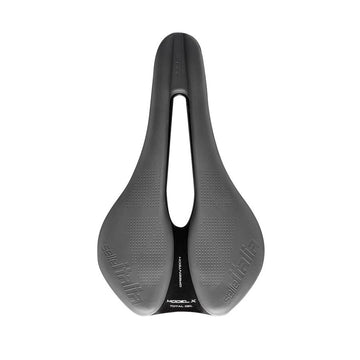 Selle, Model X Green Comfort Superflow, Selle, 245 x 145mm, Homme, 440g, Noir