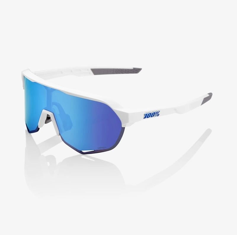 Eyewear 100 S2 Sunglasses Matte white-Hiper blue
