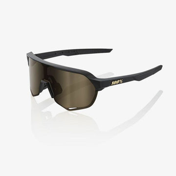 Eyewear 100 S2 Sunglasses Black Frame Gold Lens