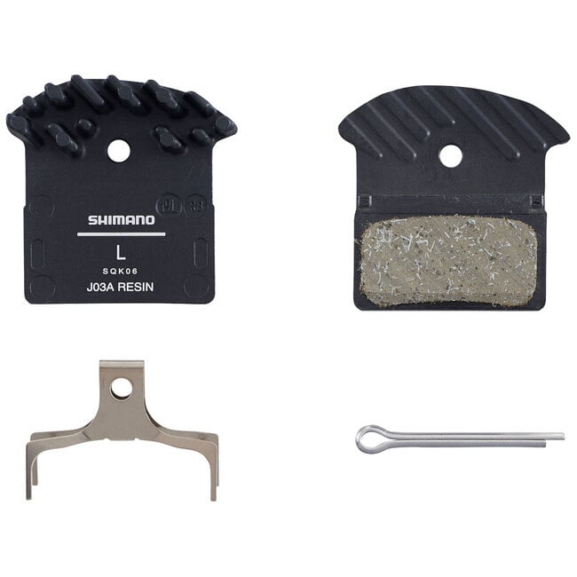 Shimano, J03A, Plaquettes de freins à disque, Forme: Shimano G-Type/F-Type/J-Type, Résine, Paire