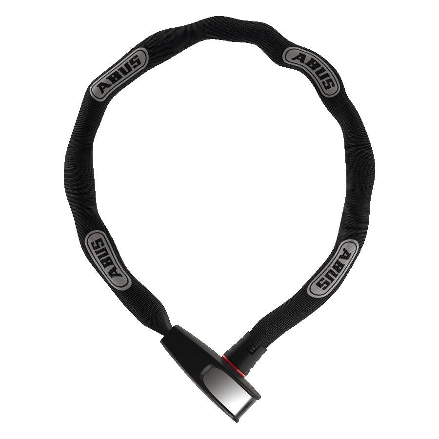 Cadenas à chaîne, 6806K Catena, Clé, 6mm, 85cm, 3.3', Noir