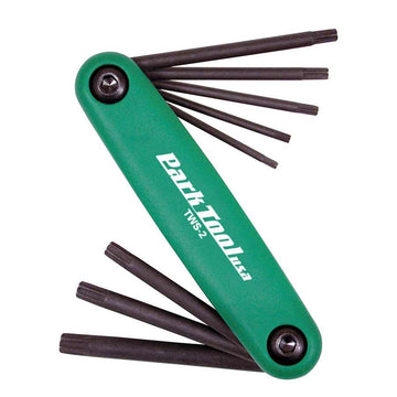 Clés Torx repliables, T7, T9, T10, T15, T20, T25, T27, T30 et T40, Park Tool, TWS-2