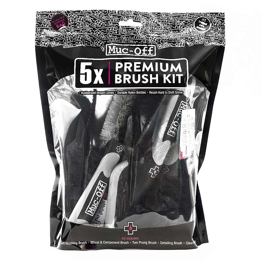 Trousse de 5 brosses, Muc-Off