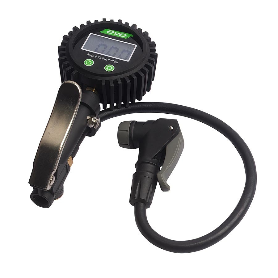 Gonfleur de pneu avec Manomètre, DSI-1, Valve Presta, Schrader