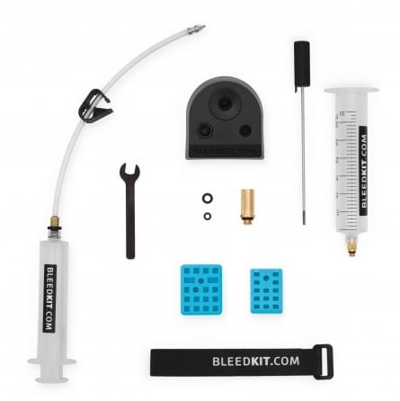 Kit pour bleed Premium Edition (MTB - Route) Gold hydraulic oil