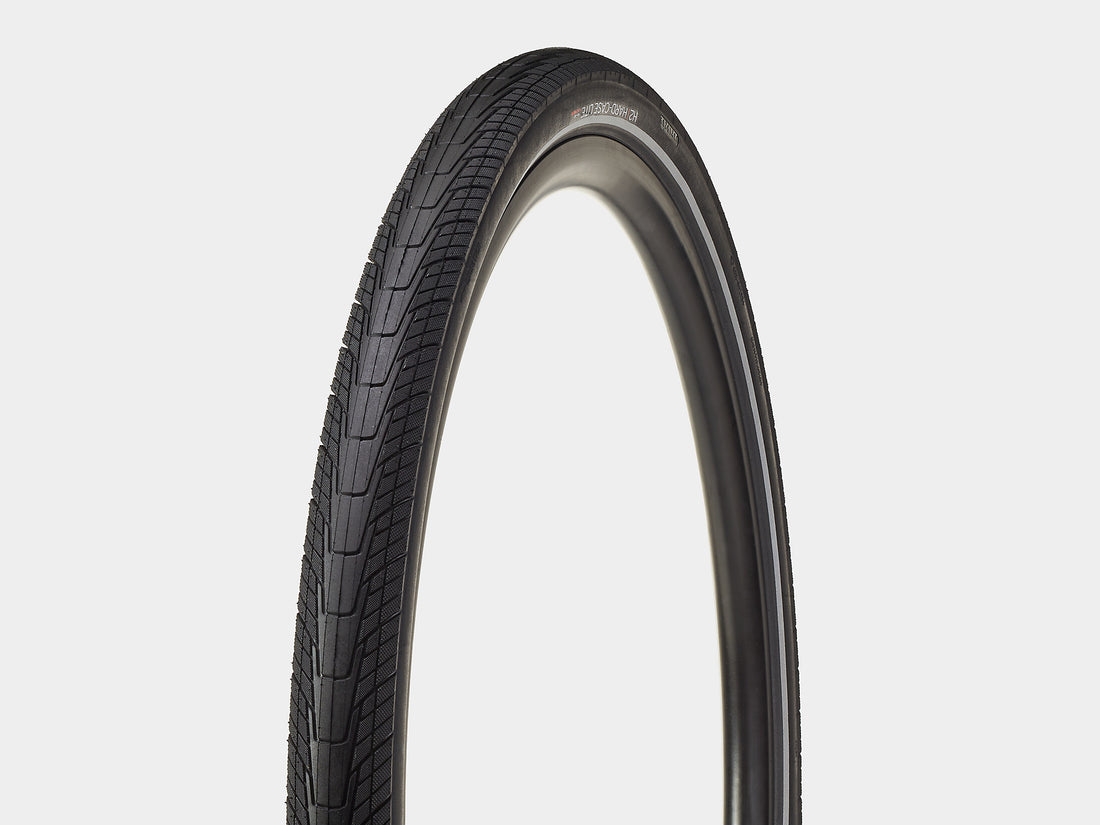 Pneu hybride Bontrager H2 Hard-Case Lite Réfléchissant 700c40c