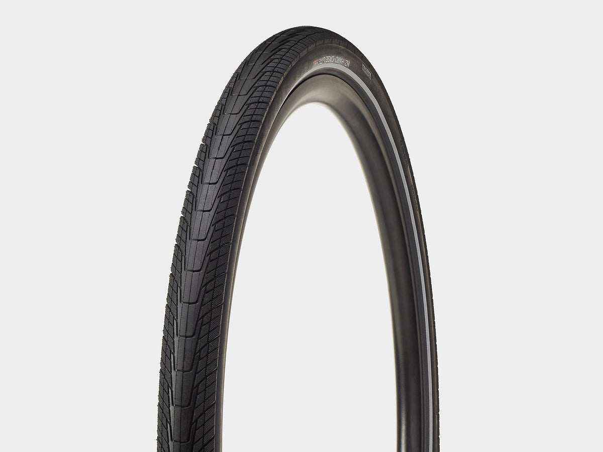 Pneu hybride Bontrager H2 Hard-Case Lite Réfléchissant 700c40c