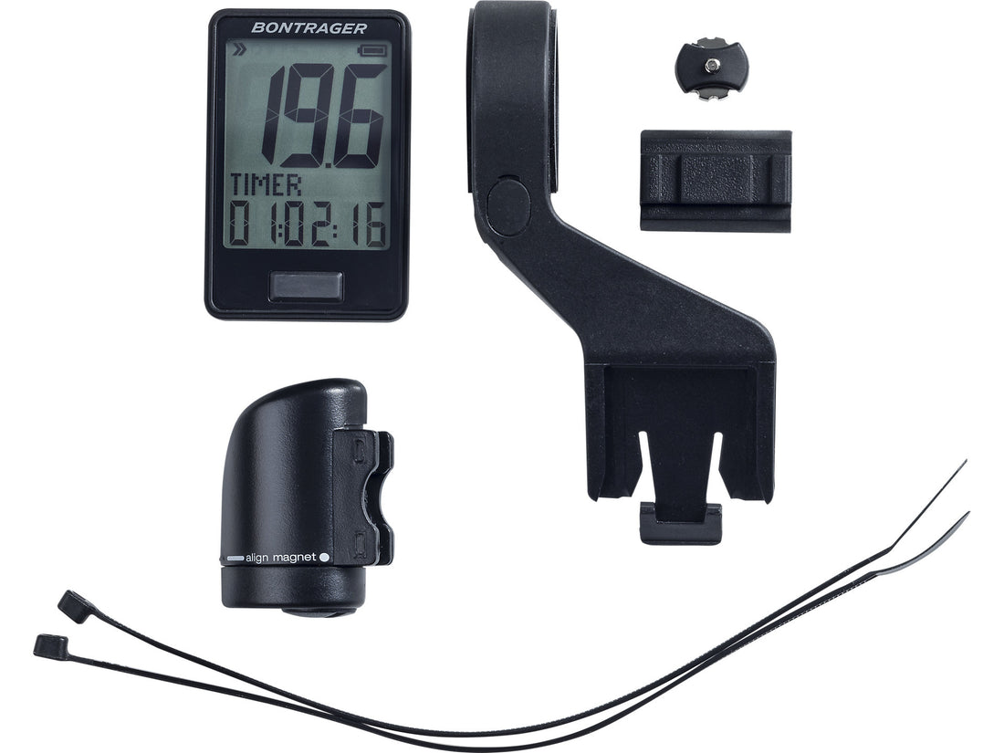Compteur Bontrager Ridetime Black