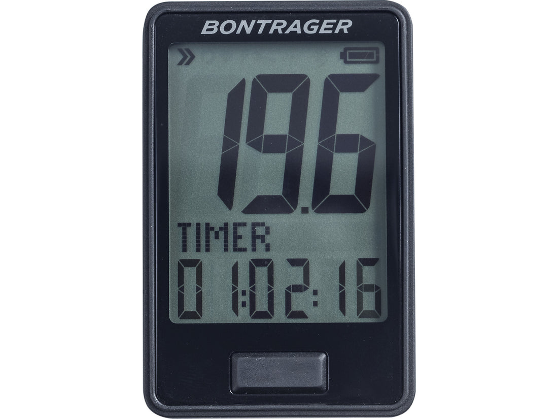 Compteur Bontrager Ridetime Black