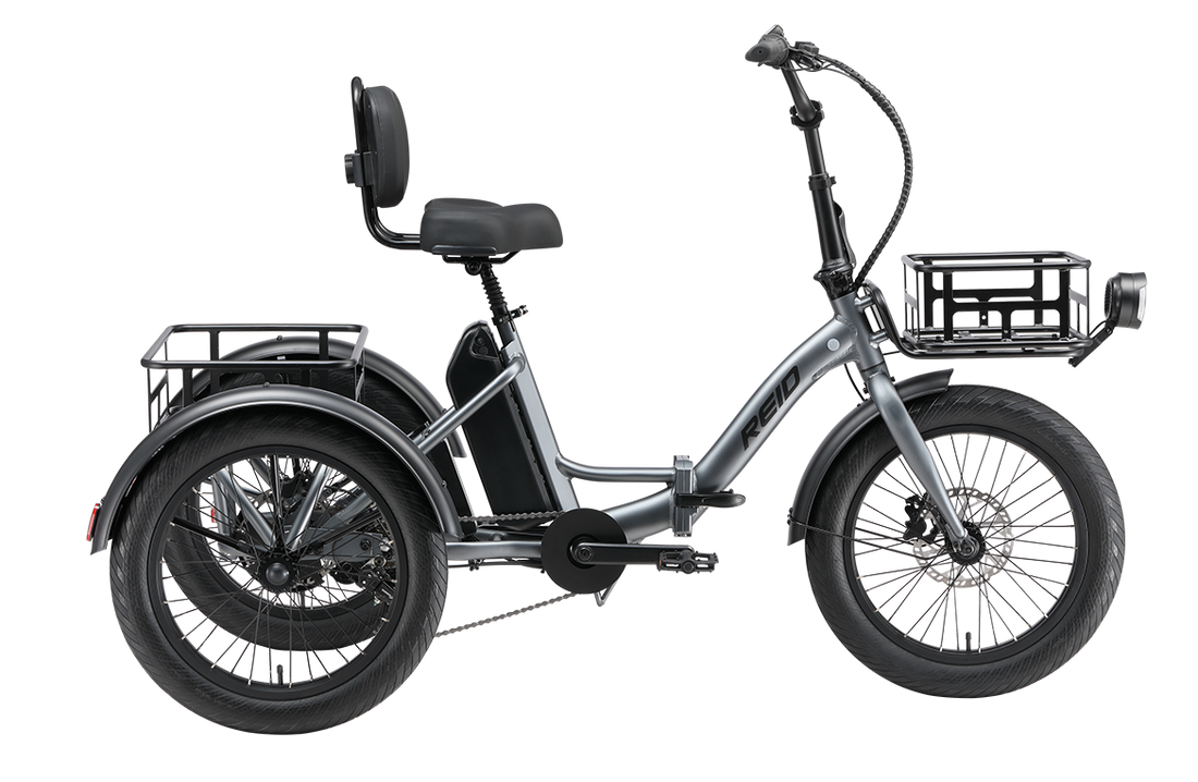 Tricycle Électrique eTrike Gris