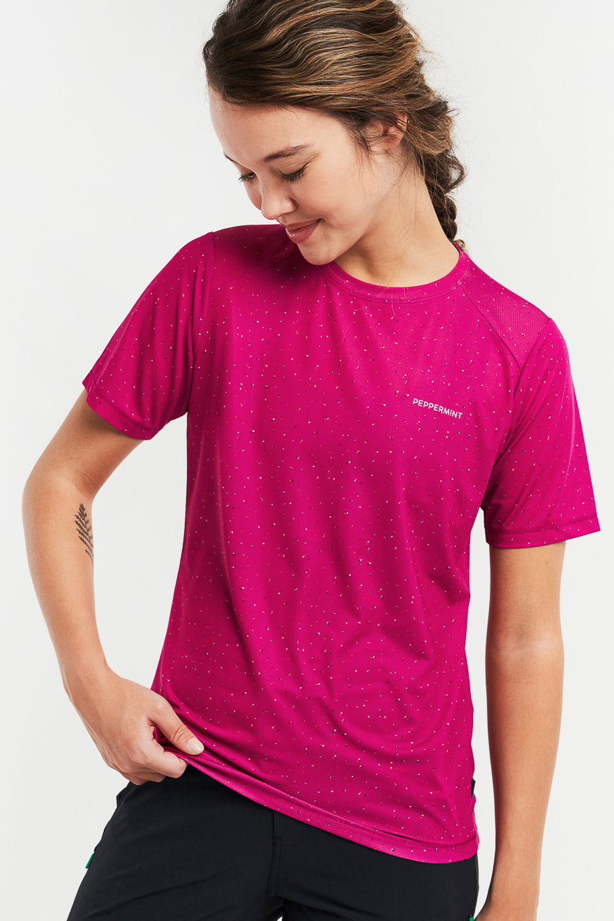 Maillot Vélo de Montagne à Manches Courtes