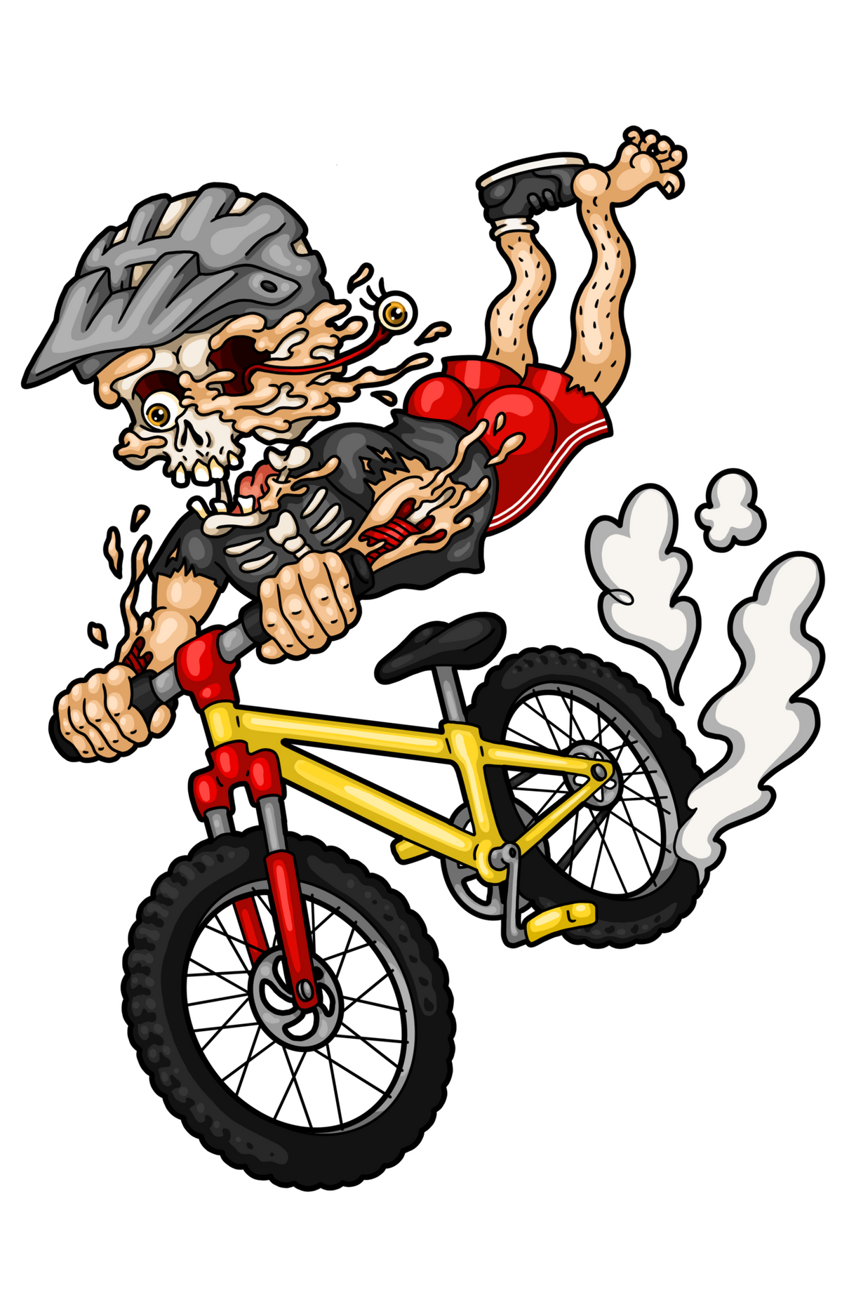 Jersey Mtb A fond mon Léon ! Studio vélo