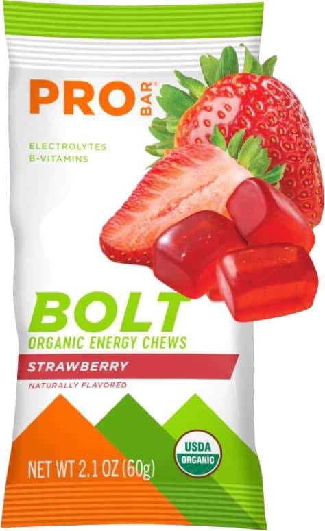 Bolt, Bouchées énergisantes Bio, 60g packs