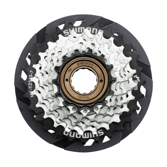 Roue libre, 7 vitesses MF-TZ510-7 CP, 14-28D, Toute chaîne 7/8/9 vitesses