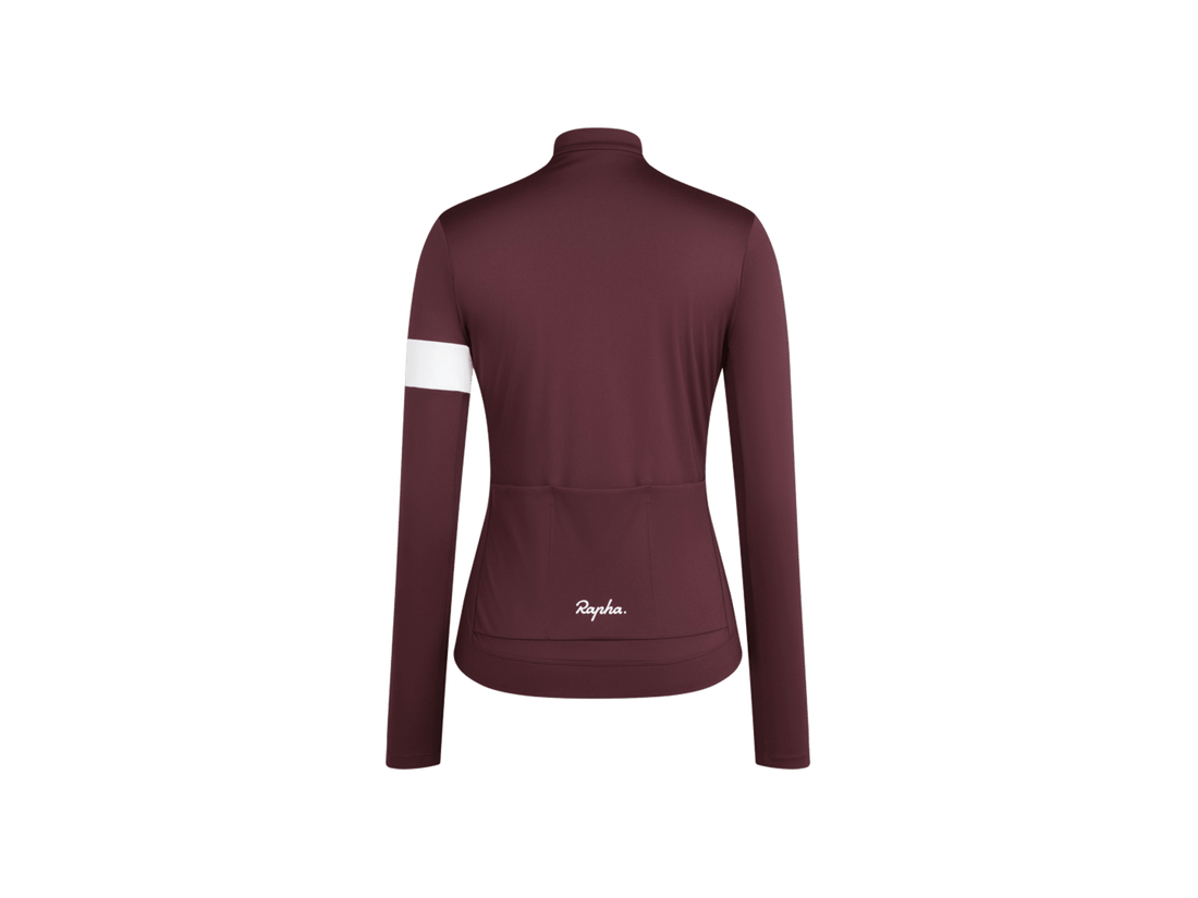Maillot cycliste Rapha Core thermique manches longues femme