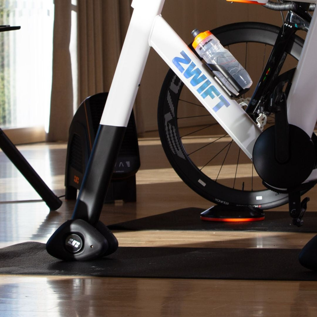 Freedom Rocker Pied Gonflable Rond ensemble de 2 avec Adaptateur Zwift Ride