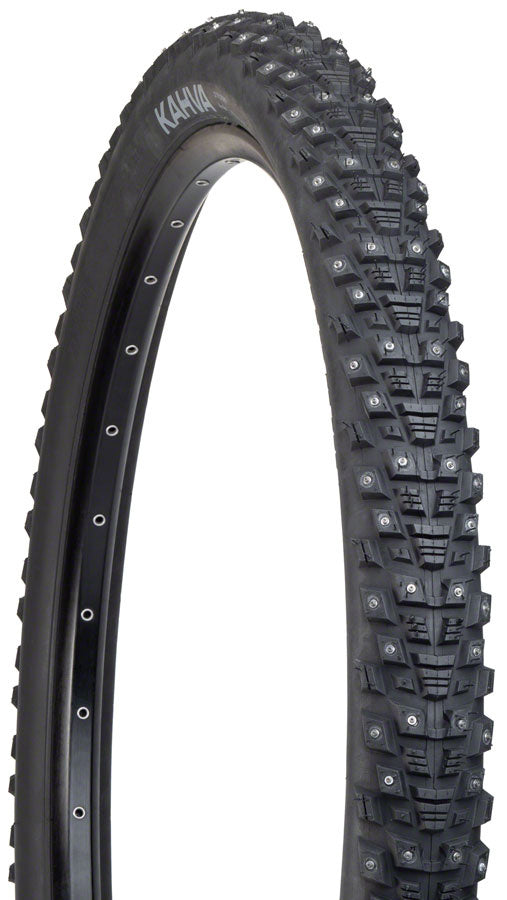 Pneu Kahva, Clincher, Wire, Black,  252 Carbide Steel Studs