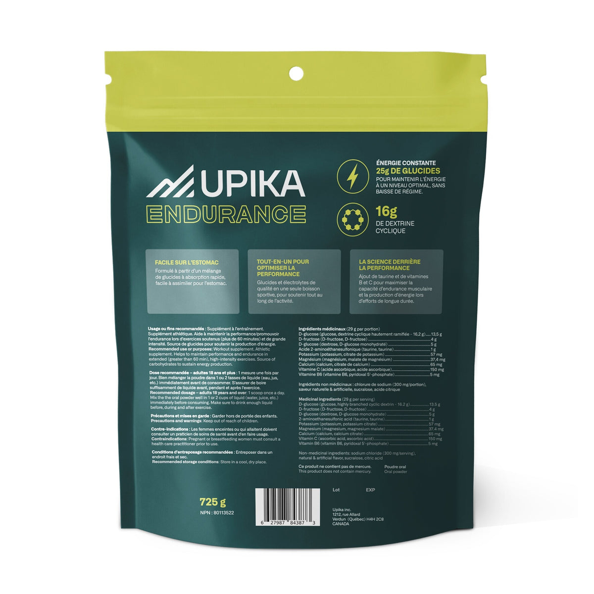 UPIKA Endurance+