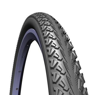 Pneu Mitas SHIELD 24 x 1,75 x 2 CITY & TREK - Tringle rigide Indicateur d'usure intégré