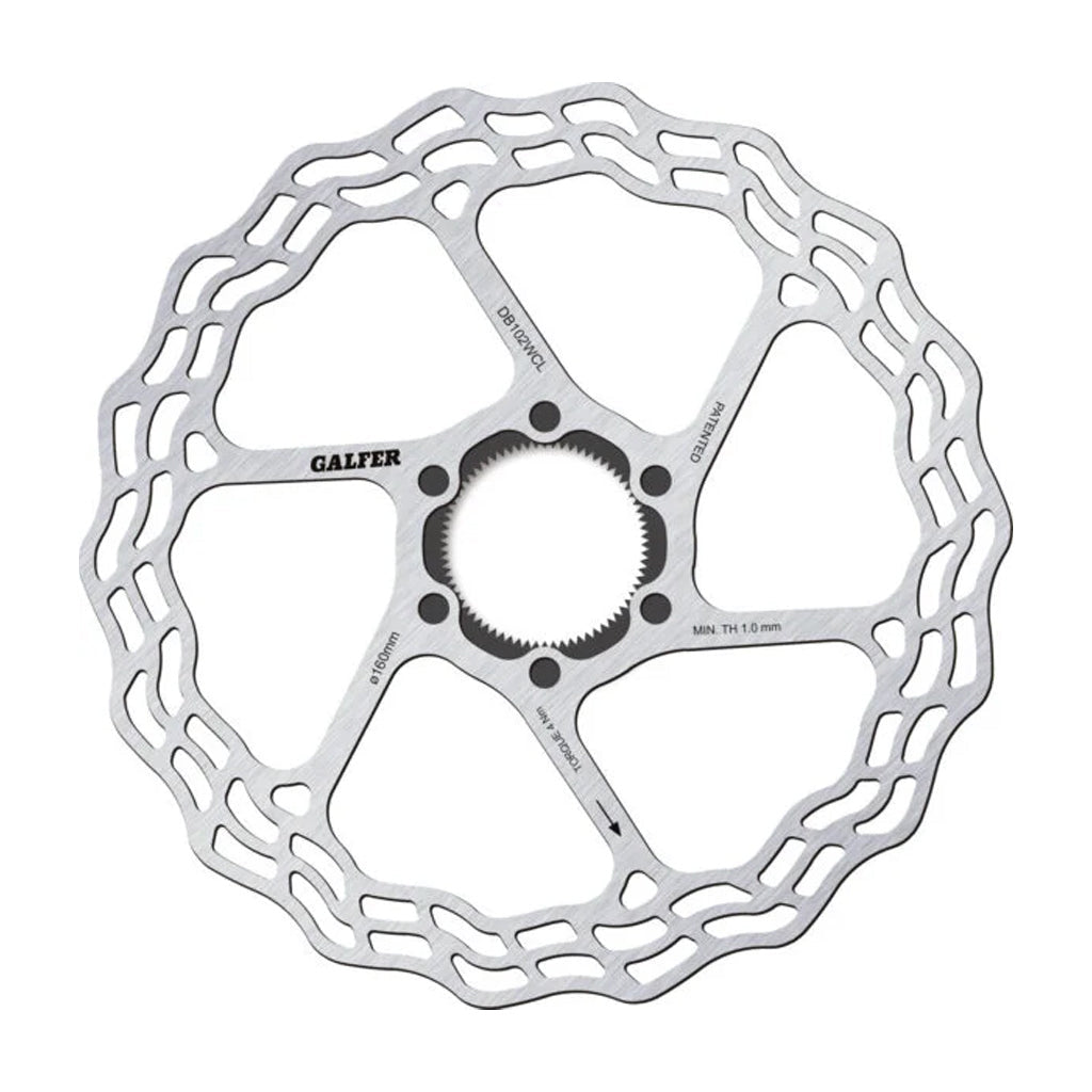 Disque de frein route Wave center lock